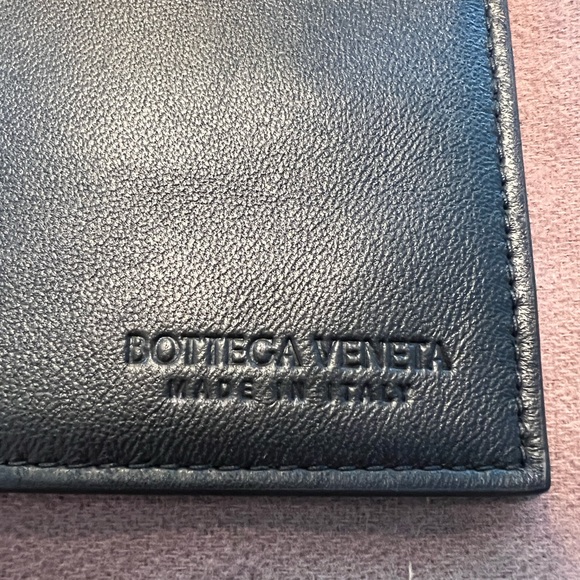 Bottega Veneta Interior Pouch from Tote Black with Silver Sipper - Picture 6 of 7